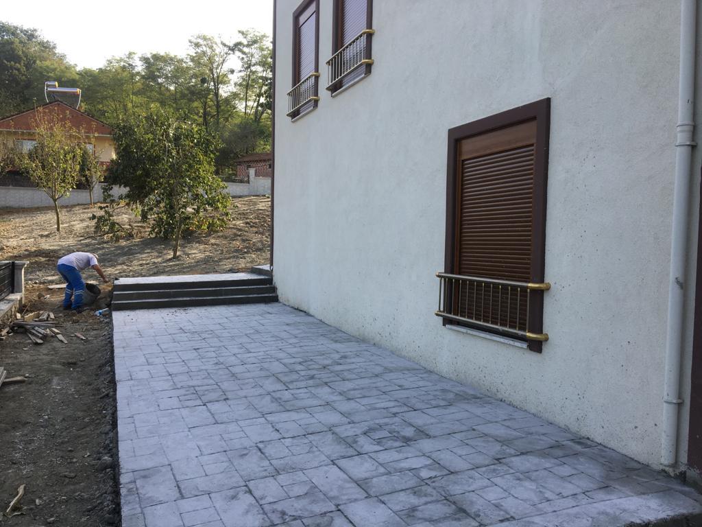 Dekoratif Baskı Beton Zemin