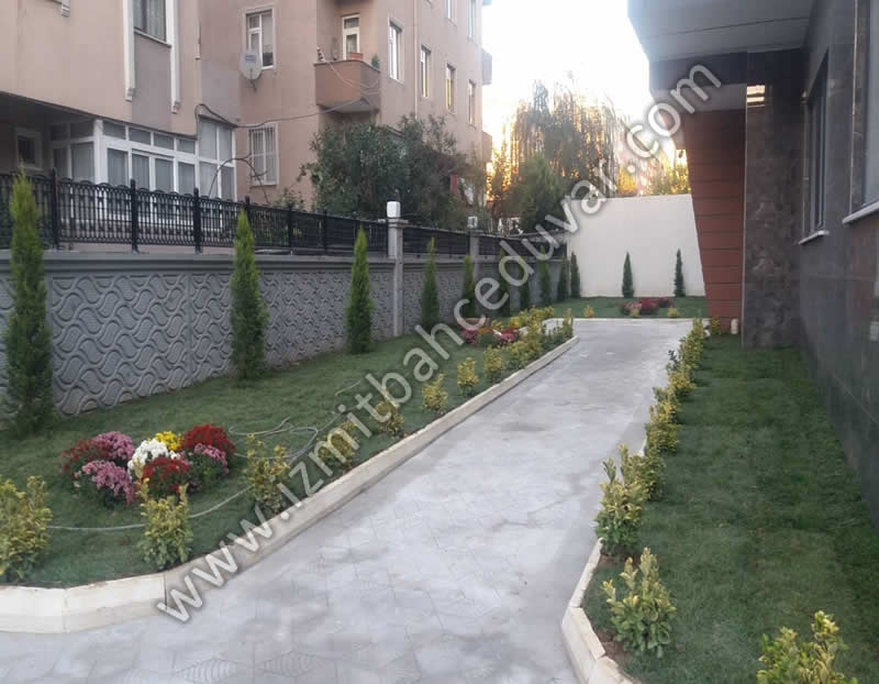Kayrak Taş Desenli Baskı Beton