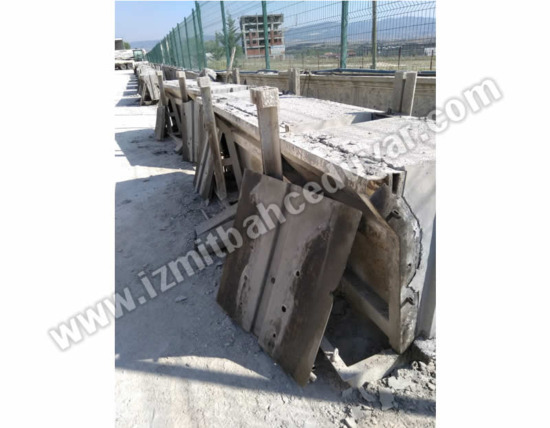 New Jersey Beton Bariyer Uygulaması