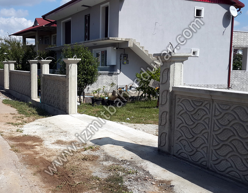 Yüksek Mukavemetli İstinat ve Bahçe Duvarı